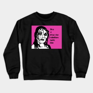 Political pop the rebellion Crewneck Sweatshirt